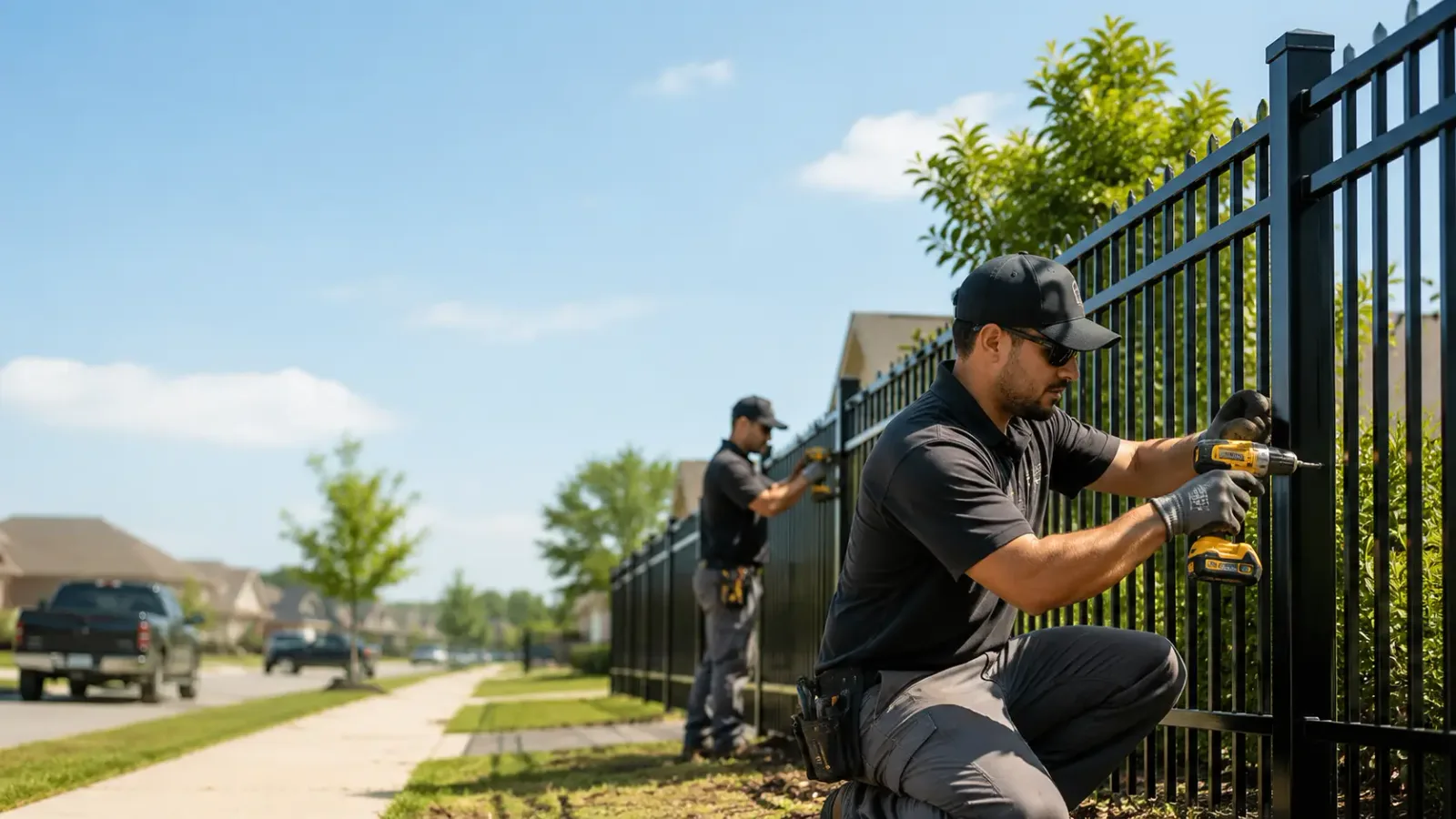 Metal Fence Installation in Eagan, TN
